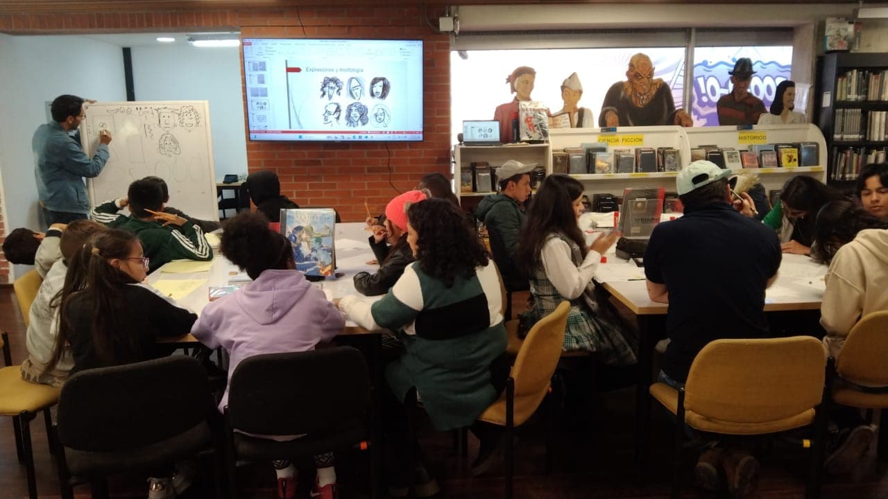 Taller arte juvenil: ilustración y cartapesta II
