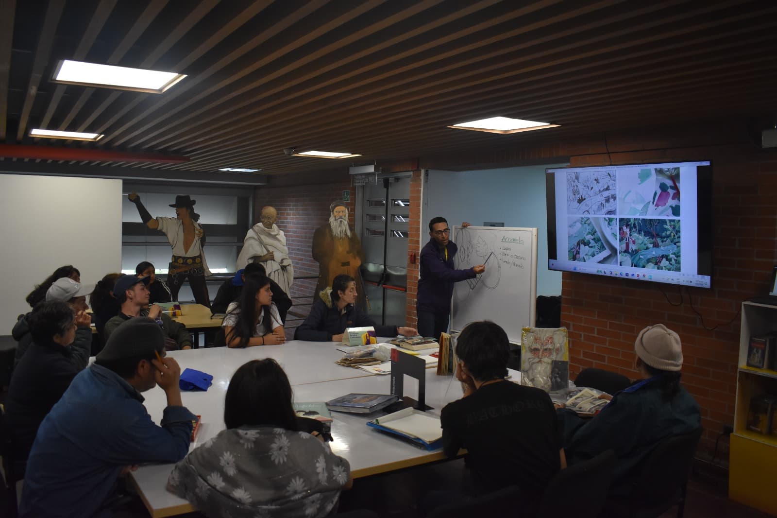 Taller arte juvenil - ilustración y entorno