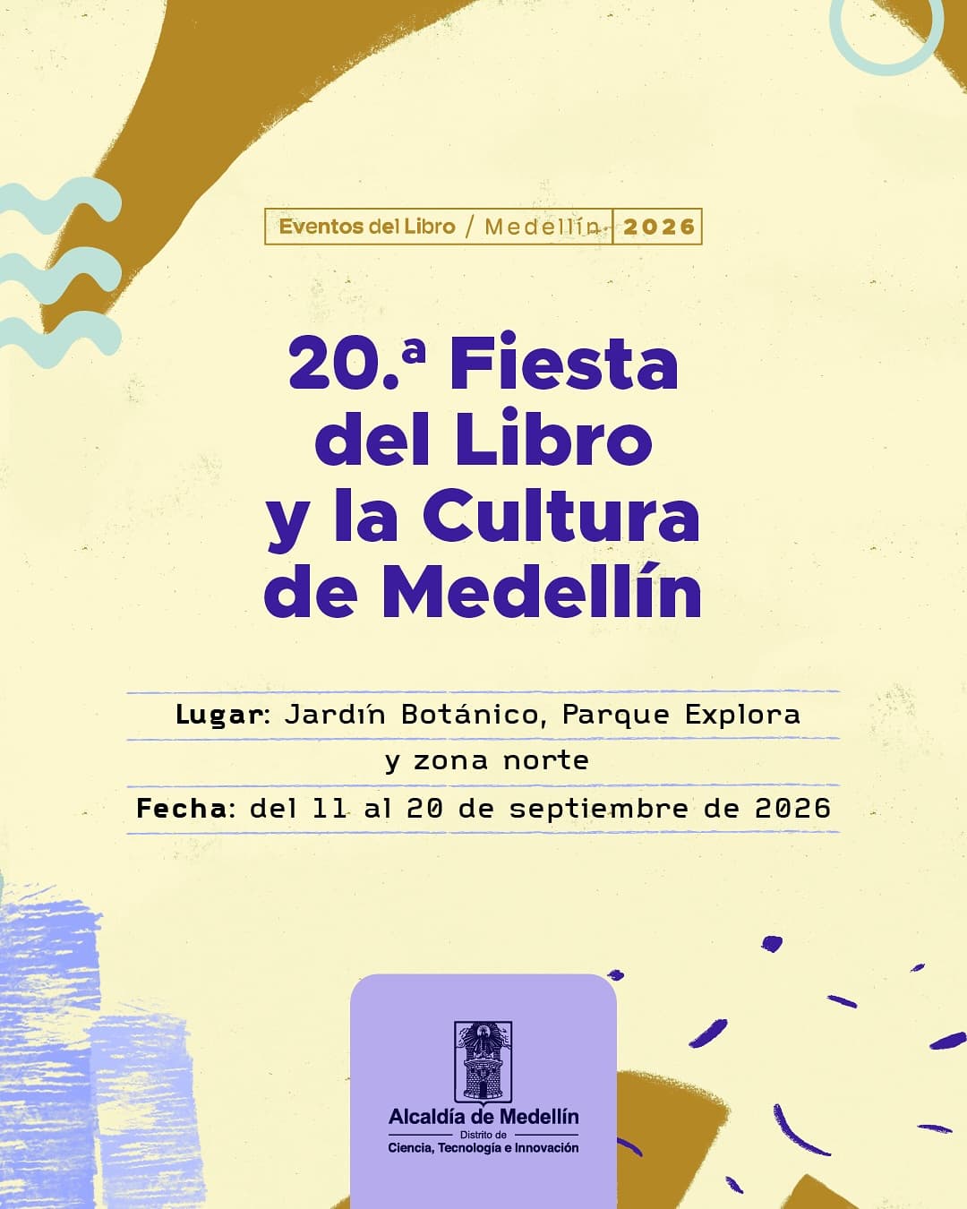 20.ª Fiesta del Libro y la Cultura 2026