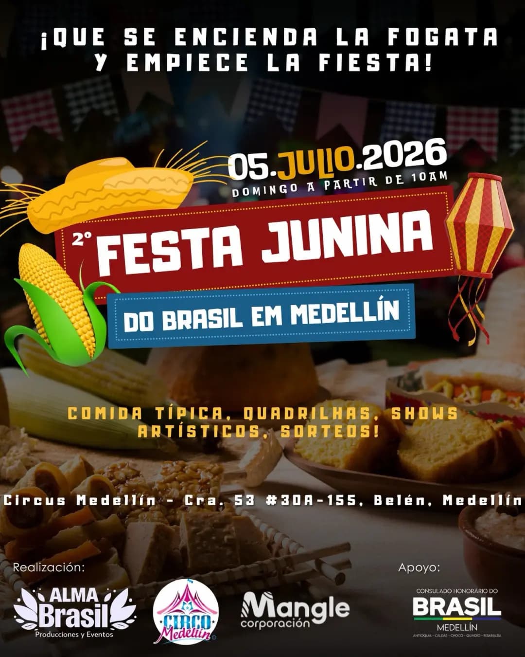 2ª Festa Junina do Brasil em Medellín