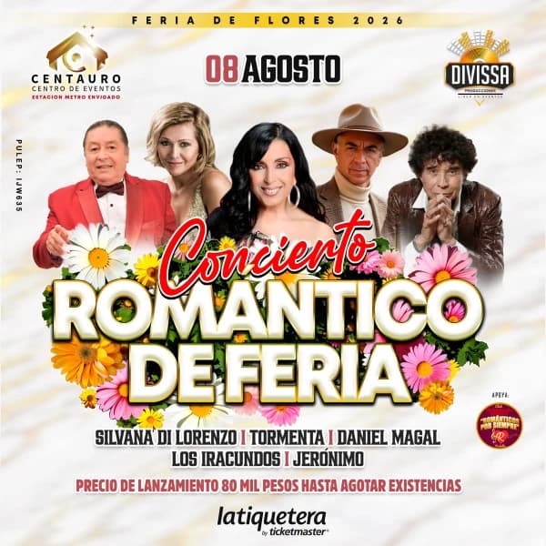 Concierto romántico de Feria