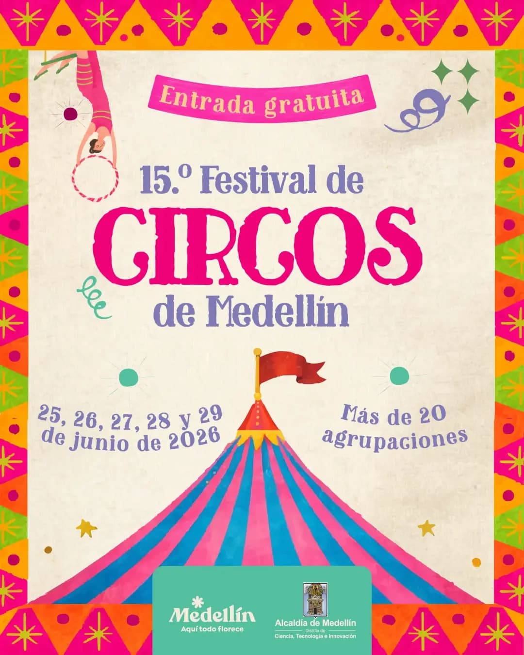 15.º Festival de Circos de Medellín 2026