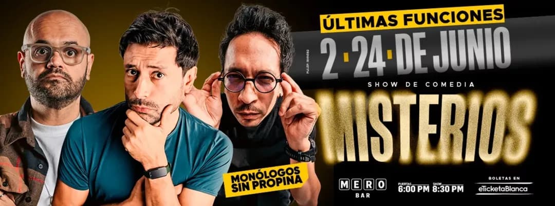 Monólogos Sin Propina: Misterios