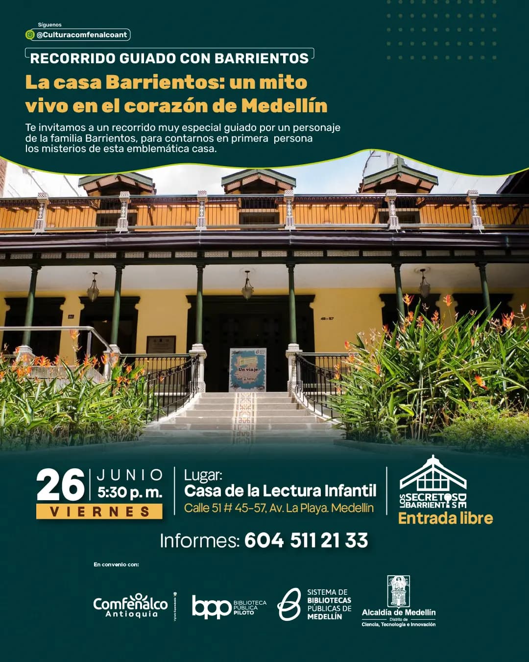 Recorrido guiado con Barrientos