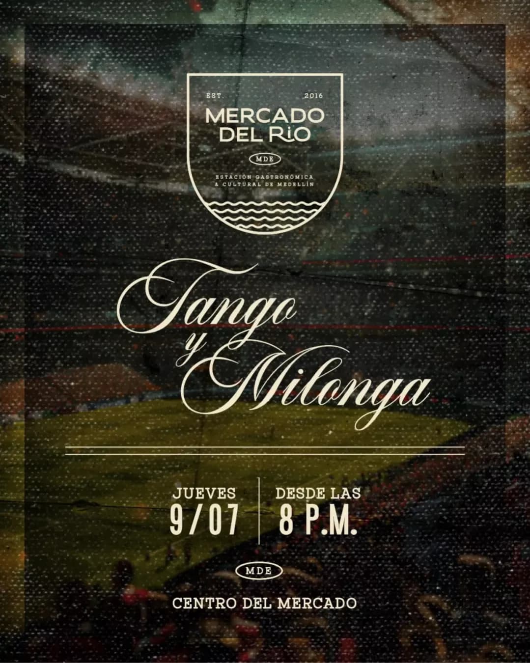 Tango y Milonga en Mercado del Río