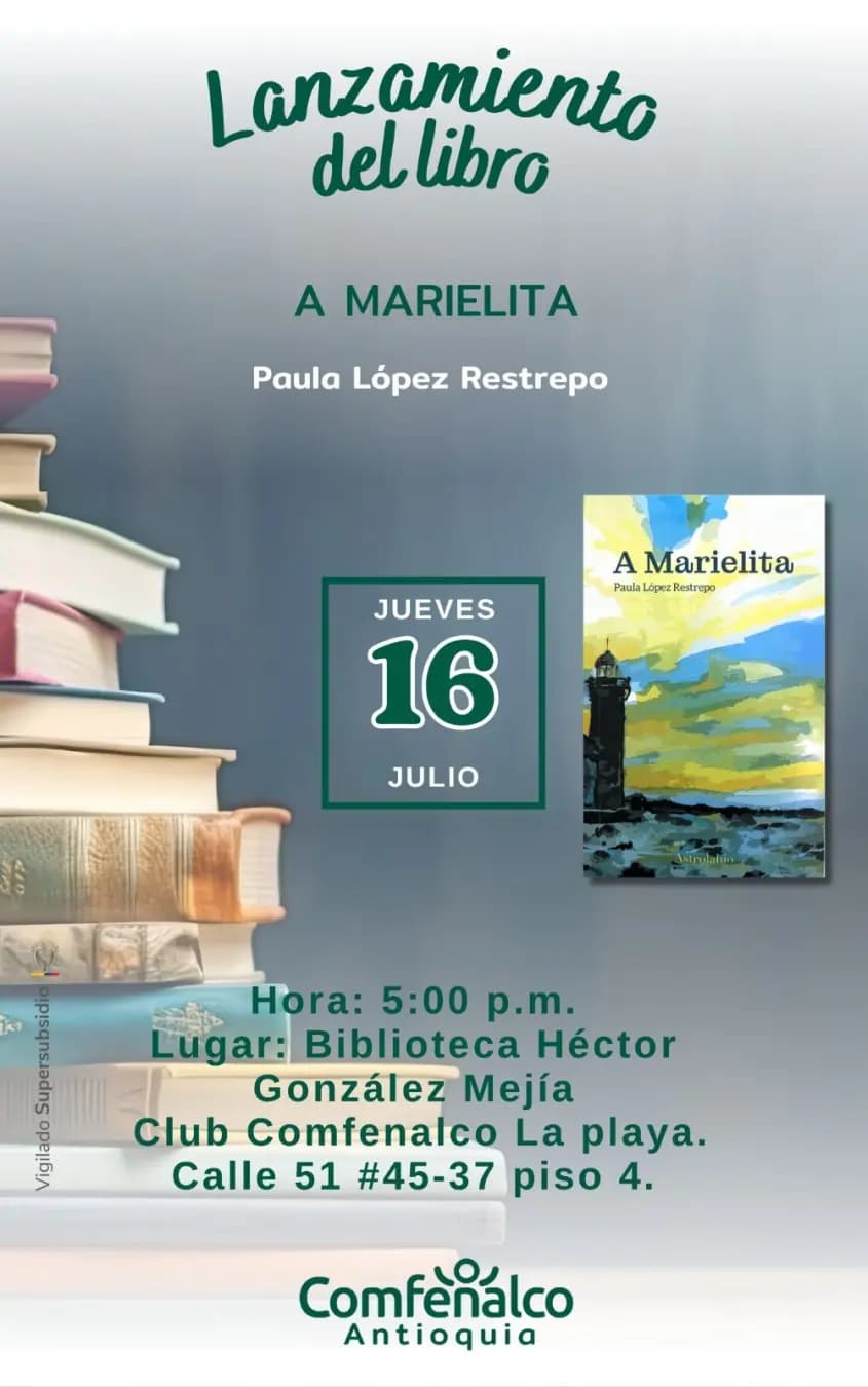 Lanzamiento del libro: A Marielita